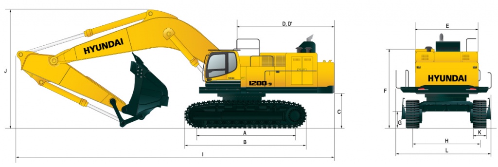 R1200-9 Габаритные размеры