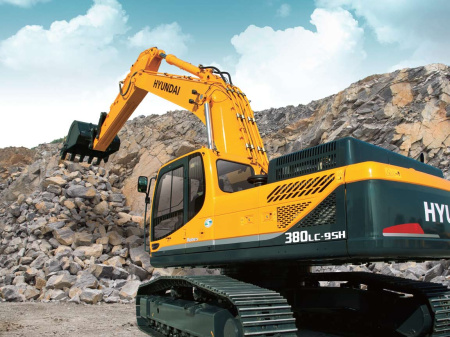 Гусеничный экскаватор Hyundai R380LC-9SH Hyundai