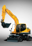Колесный экскаватор Hyundai R140W-9S