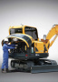 Гусеничный экскаватор Hyundai R60-9S