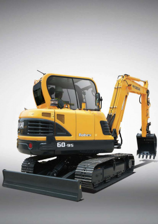 Гусеничный экскаватор Hyundai R60-9S