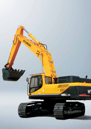 Гусеничный экскаватор Hyundai R480LC-9S