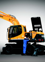 Колесный экскаватор Hyundai R180W-9S