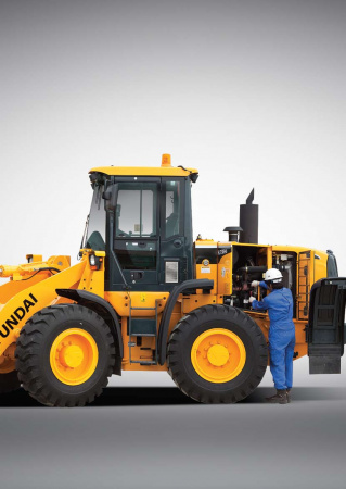 Фронтальный погрузчик Hyundai HL730-9S