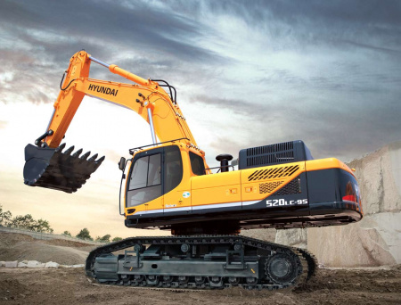 Гусеничный экскаватор Hyundai R520LC-9S