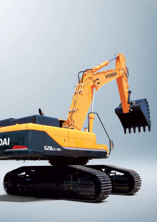 Гусеничный экскаватор Hyundai R520LC-9S