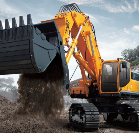 Гусеничный экскаватор Hyundai R850LC-9 FS