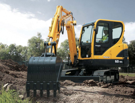 Гусеничный экскаватор Hyundai R60-9S