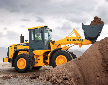 Фронтальный погрузчик Hyundai HL730-9S