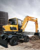 Колесный экскаватор Hyundai R60W-9S