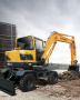 Колесный экскаватор Hyundai R60W-9S