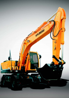 Колесный экскаватор Hyundai R180W-9S