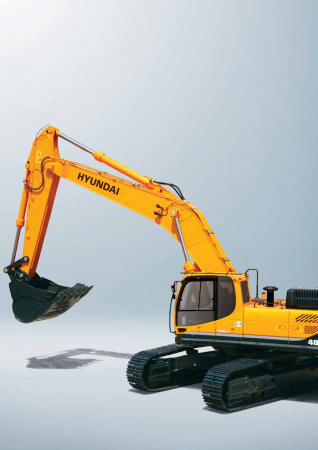 Гусеничный экскаватор Hyundai R480LC-9S