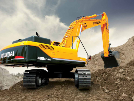 Гусеничный экскаватор Hyundai R480LC-9S