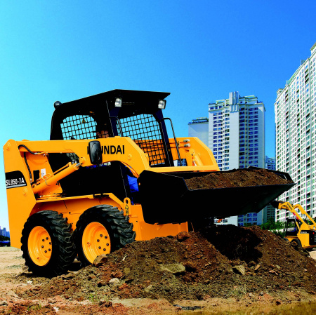 Мини-погрузчик Hyundai HSL650-7A