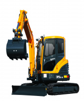 Гусеничный экскаватор Hyundai R35Z-9