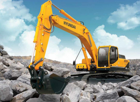 Гусеничный экскаватор Hyundai R330LC-9S