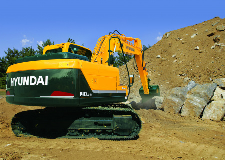 Гусеничный экскаватор Hyundai R140LC-9S