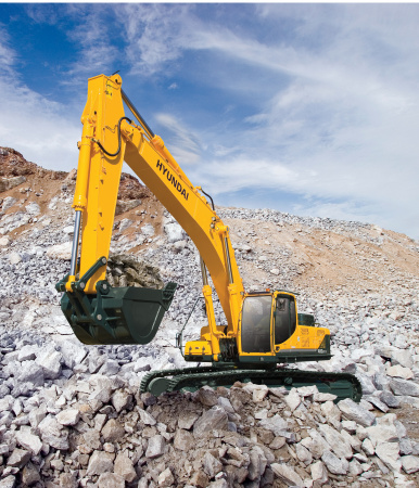 Гусеничный экскаватор Hyundai R480LC-9S