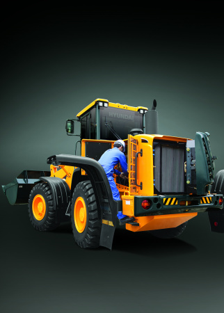 Фронтальный погрузчик Hyundai HL730-9S
