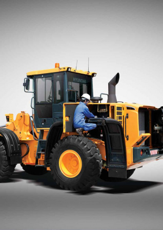 Фронтальный погрузчик Hyundai HL757-9S