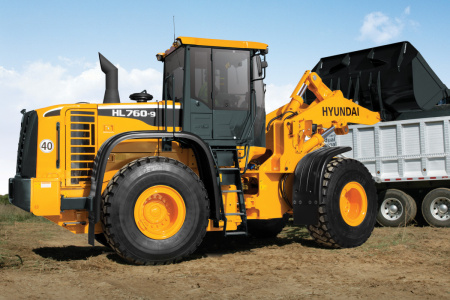 Фронтальный погрузчик Hyundai HL760-9 Hyundai