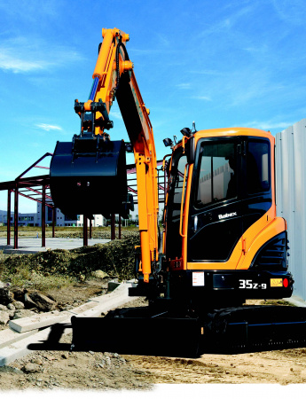 Гусеничный экскаватор Hyundai R35Z-9