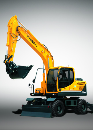 Колесный экскаватор Hyundai R140W-9S